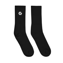 Load image into Gallery viewer, Embroidered "G" Socks