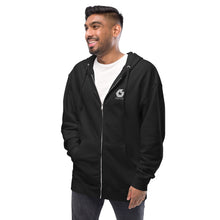 Load image into Gallery viewer, Unisex Fleece Zip Up Hoodie