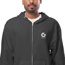 Load image into Gallery viewer, Unisex Fleece Zip Up Hoodie