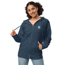 Load image into Gallery viewer, Unisex Fleece Zip Up Hoodie