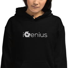 Load image into Gallery viewer, Unisex iGenius Hoodie (Embroidered Logo)