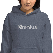 Load image into Gallery viewer, Unisex iGenius Hoodie (Embroidered Logo)