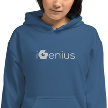 Load image into Gallery viewer, Unisex iGenius Hoodie (Embroidered Logo)