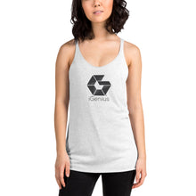 Load image into Gallery viewer, Women's Racerback Tank in White