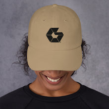 Load image into Gallery viewer, Dad Hat with Black Logo
