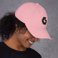 Load image into Gallery viewer, Dad Hat with Black Logo
