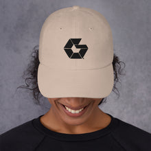 Load image into Gallery viewer, Dad Hat with Black Logo
