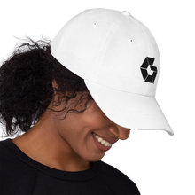 Load image into Gallery viewer, Dad Hat with Black Logo
