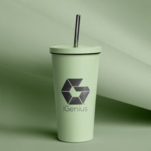 Load image into Gallery viewer, Insulated Tumbler with Straw
