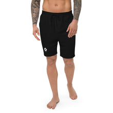 Load image into Gallery viewer, Men&#39;s Fleece Shorts with White Logo
