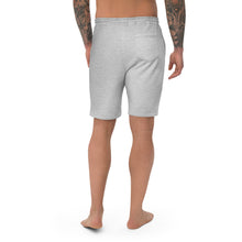 Load image into Gallery viewer, Men&#39;s Fleece Shorts with Black Logo
