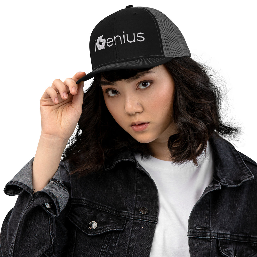 Trucker Cap with Horizontal iGenuis Logo