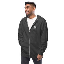 Load image into Gallery viewer, Unisex Fleece Zip Up Hoodie
