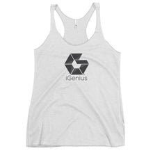 Load image into Gallery viewer, Women&#39;s Racerback Tank in White
