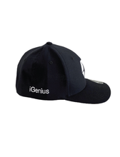 Load image into Gallery viewer, Black iGenius Snapback Hat
